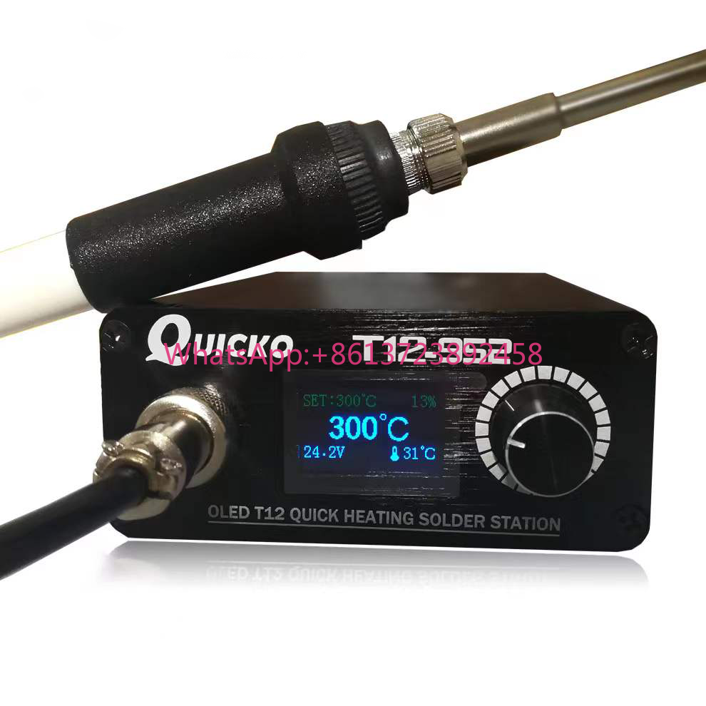 Soldering Station T12 Oled - Station de soudage à chauffage rapide
