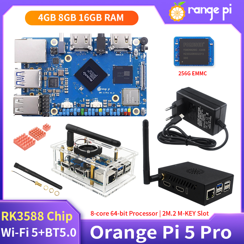 Orange Pi 5 Pro 16GB RAM Rockc - Orange Pi 5 Plus 16Gb avis et prix